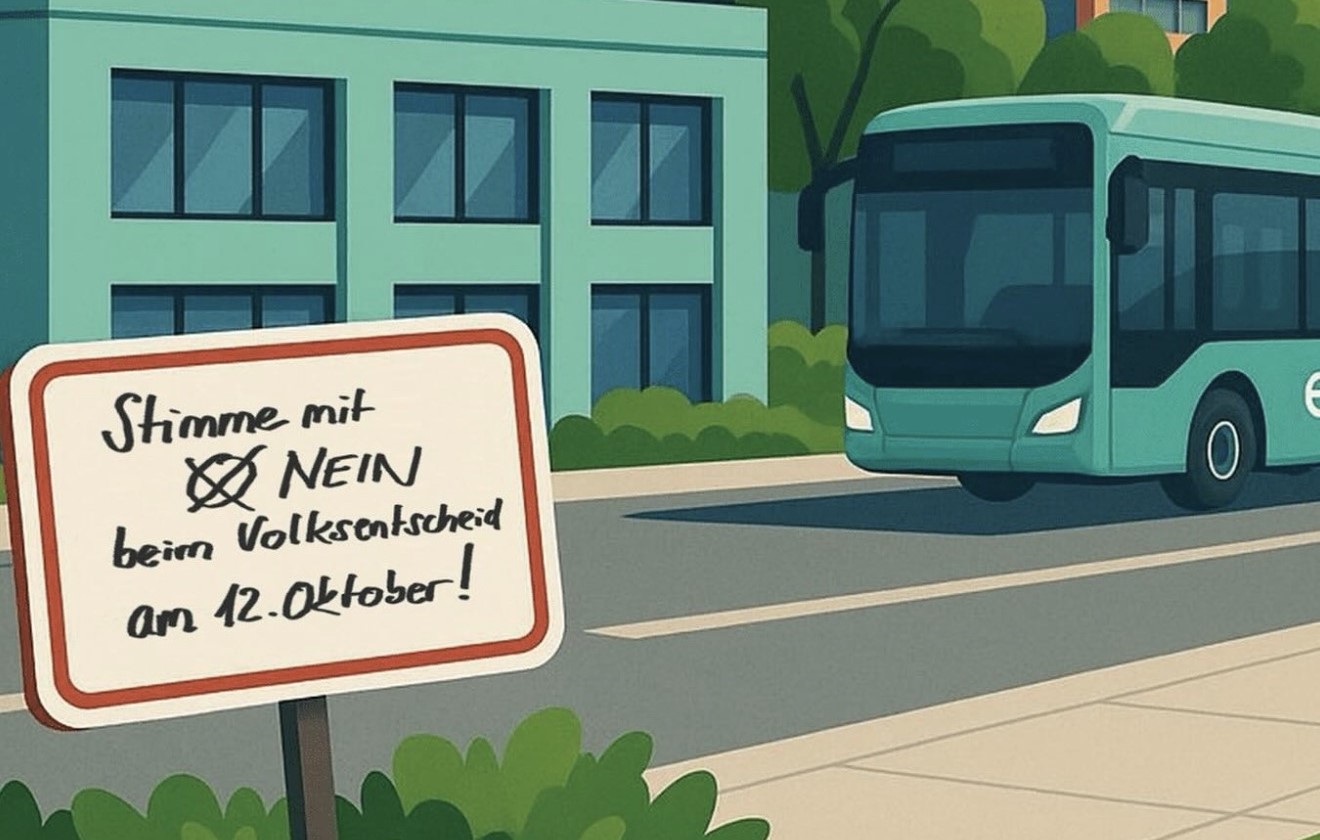 Zukunftsentscheid mit "nein" stimmen