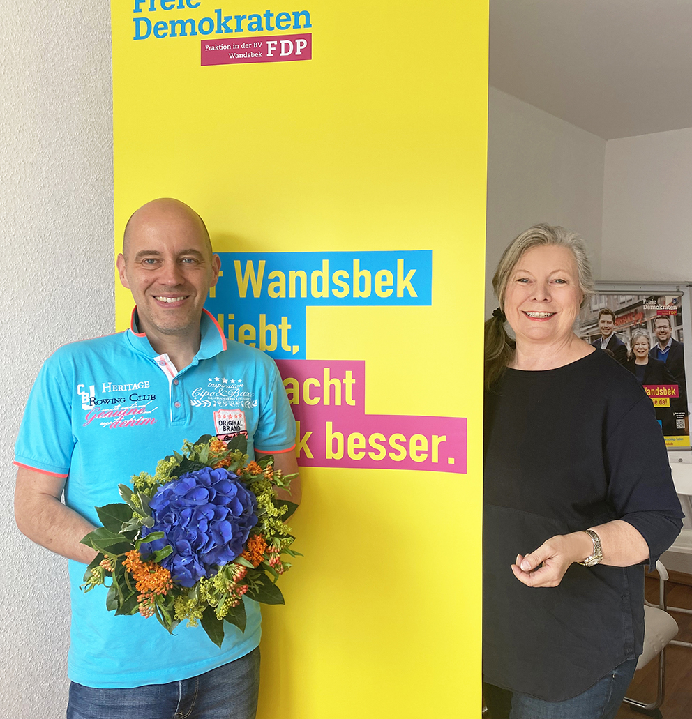 FDP-Fraktion Wandsbek: Mit neuer Büroleitung und viel Programm in die kommenden Monate