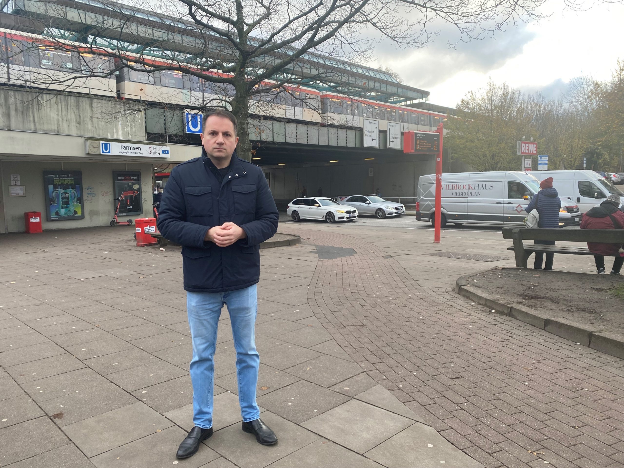 U-Bahnhof Farmsen: Bürger in Sorge wegen wachsender Kriminalität / FDP fordert Offenlegung der Zahlen und Präventionsmaßnahmen
